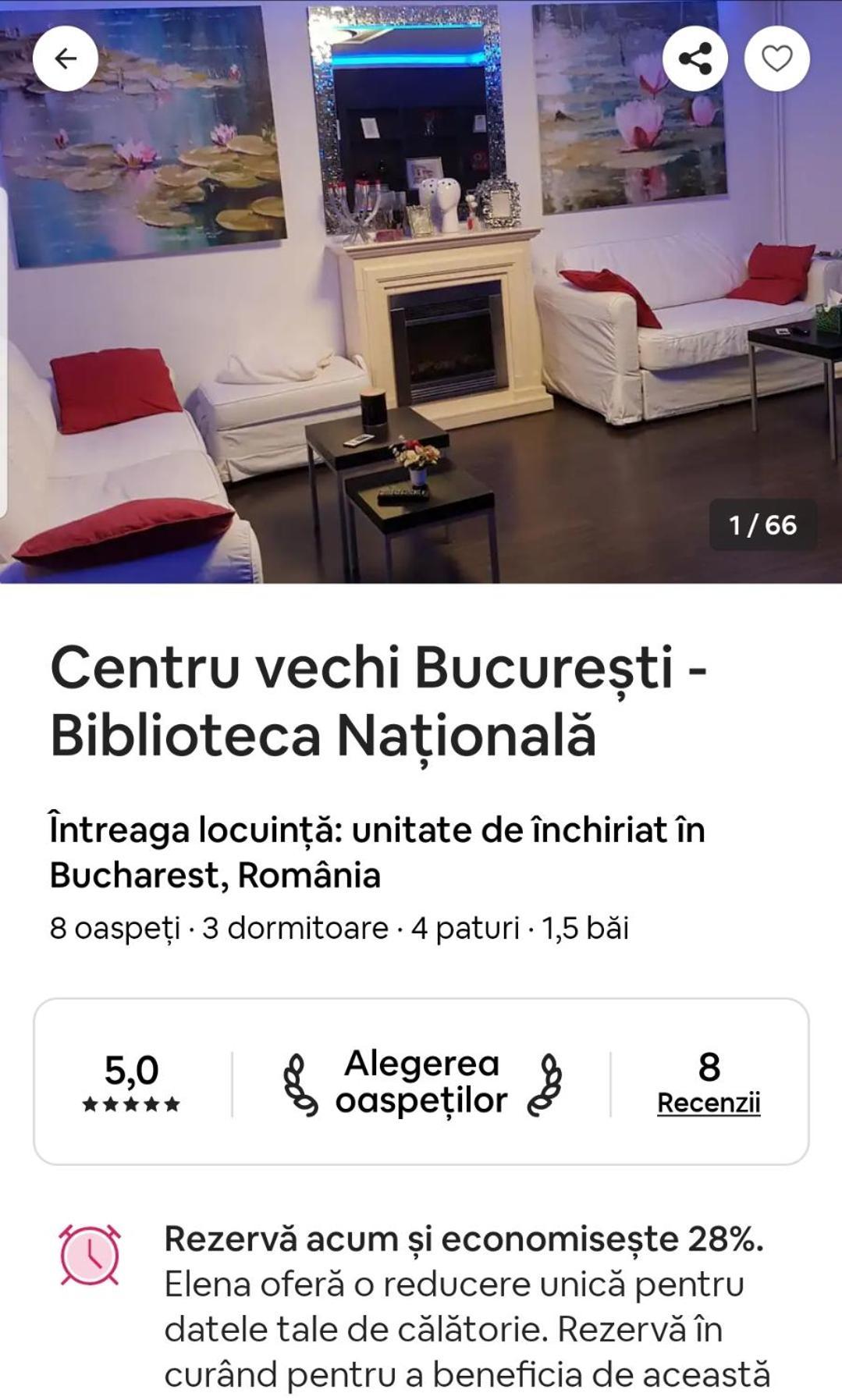 Centrul Vechi Bucuresti Biblioteca Nationala Apartment Luaran gambar